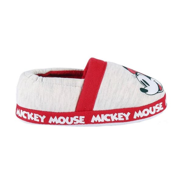 Hustofflor Minnie Mouse Ljusgrå - 32-33
