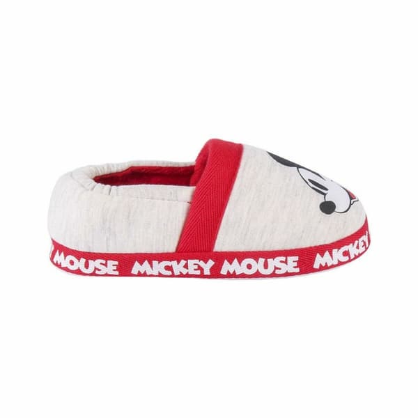 Hustofflor Mickey Mouse Ljusgrå - 28-29