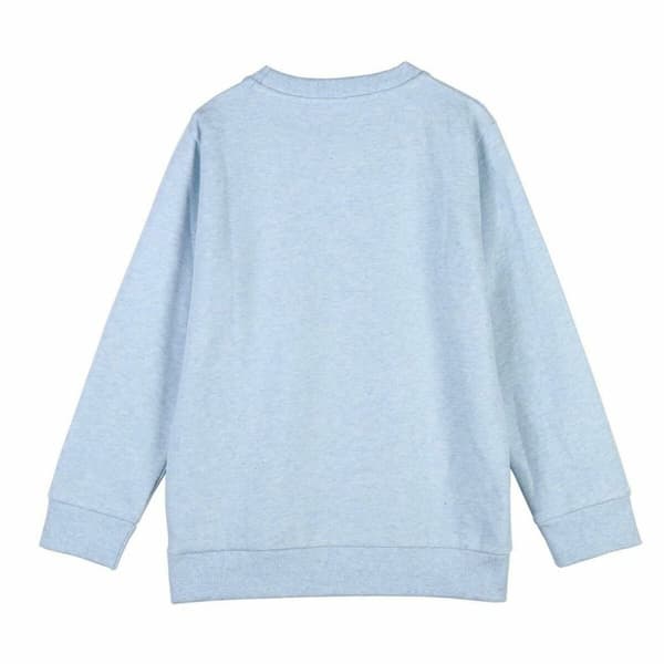 Tröja utan huva Unisex Stitch Ljusblå - 4 år