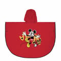 Miniatyrbild 2 av 5: Vattentät Poncho med Huva Mickey Mouse Röd - 5-6 år