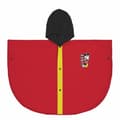Miniatyrbild 1 av 5: Vattentät Poncho med Huva Mickey Mouse Röd - 5-6 år