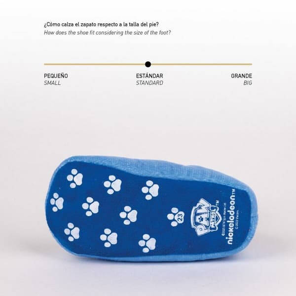 Hustofflor The Paw Patrol Blå - 26