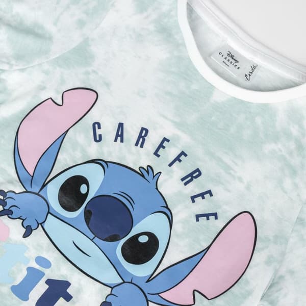 Barn T-shirt med kortärm Stitch Multicolour - 8 år