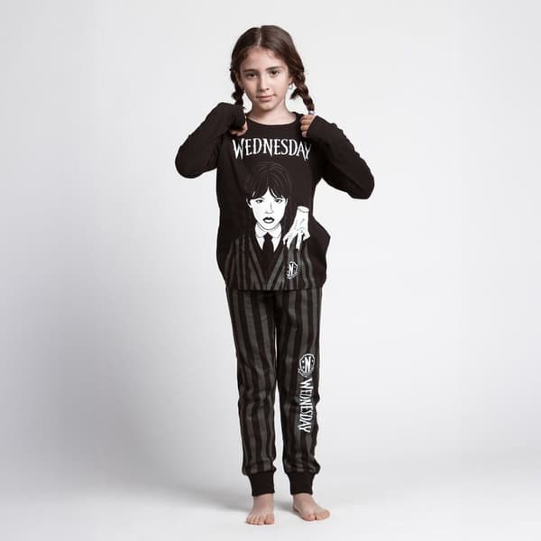 Pyjamas Barn Wednesday Mörkgrå - 12 år