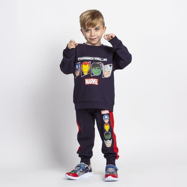Träningsoverall, Barn The Avengers Mörkblå - 5 år