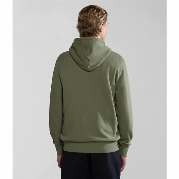 Tröja med huva Unisex Napapijri B-Kreis H Mörkgrön - M