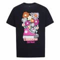 Miniatyrbild 2 av 6: Barn T-shirt med kortärm Converse Boyfriend Graphicrt Svart - 13-15 år