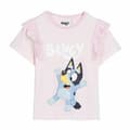 Miniatyrbild 1 av 4: Barn T-shirt med kortärm Bluey Rosa Ljusrosa - 5 år
