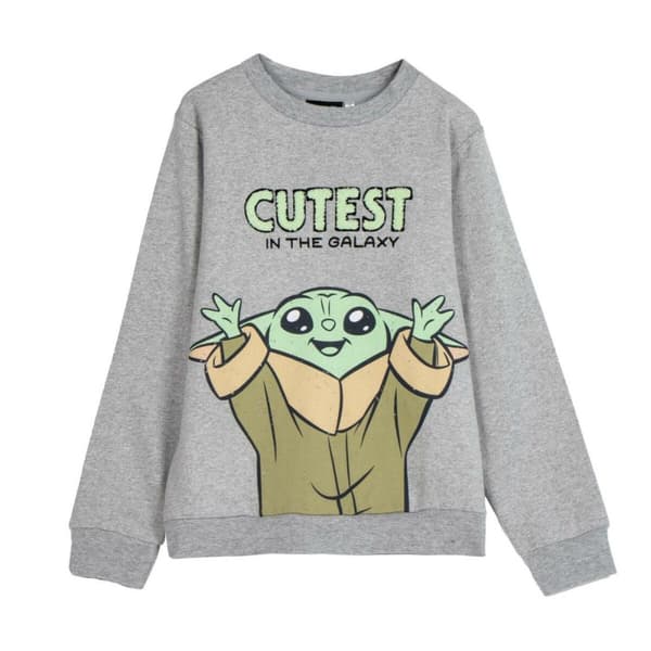 Tröja utan huva The Mandalorian Beige - 8 år