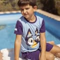 Miniatyrbild 6 av 6: Set av kläder Bluey Blå - 2 år