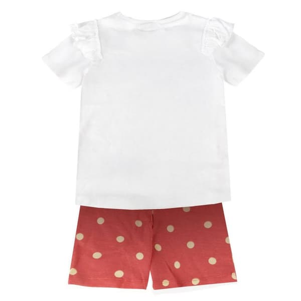 Set av kläder Minnie Mouse Korall - 5 år