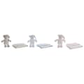 Miniatyrbild 1 av 5: Baby-kit Home ESPRIT Blå Beige Rosa Polyester (3 antal)