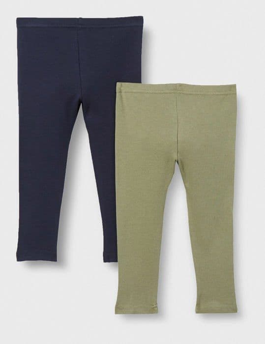 Pippi textilask - 5877 - Blandade babyleggings