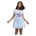 Miniatyrbillede 1 af 3: Kjole Stitch Lyseblå - 3 år