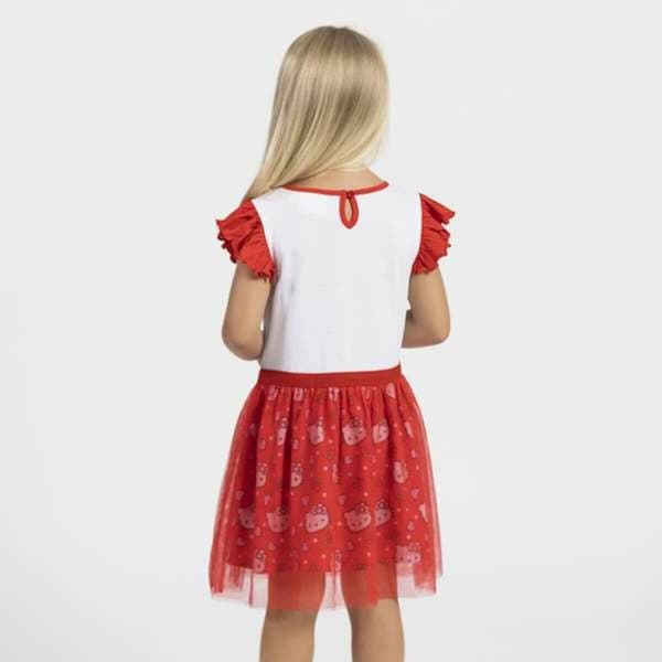 Kjole Hello Kitty Rød - 3 År