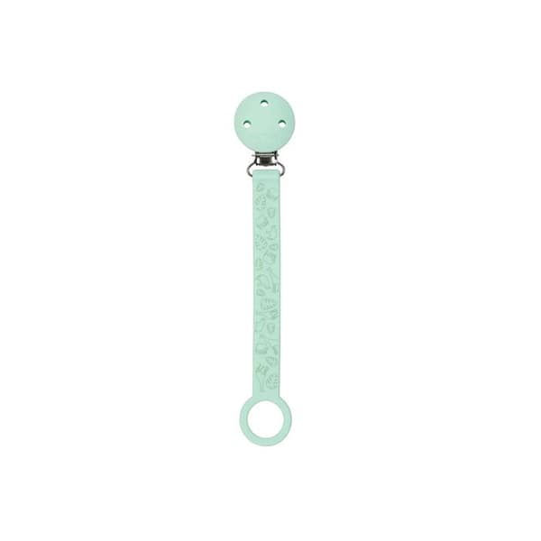 silicone pacifinder tryckt mintgrön