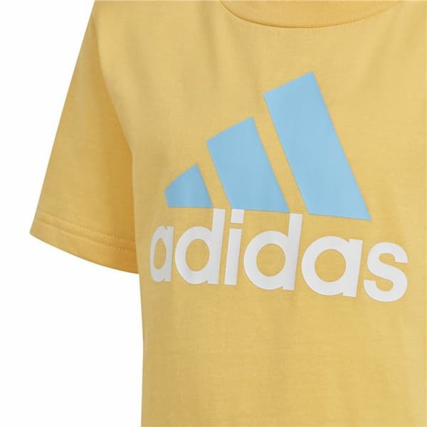 Lasten urheiluasu Adidas Essentials Keltainen - 6-7 vuotta