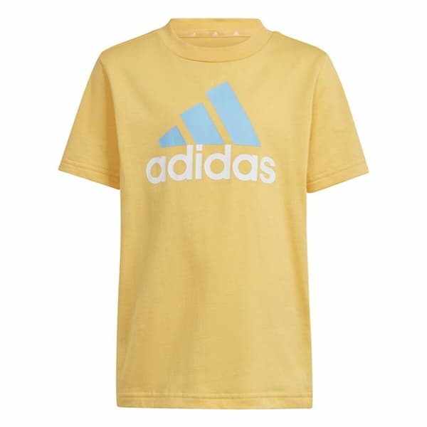 Lasten urheiluasu Adidas Essentials Keltainen - 6-7 vuotta