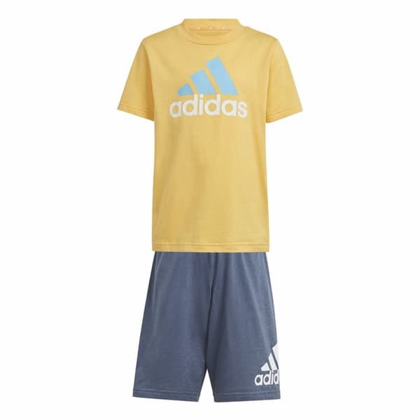 Lasten urheiluasu Adidas  Essentials Keltainen - 6-7 vuotta