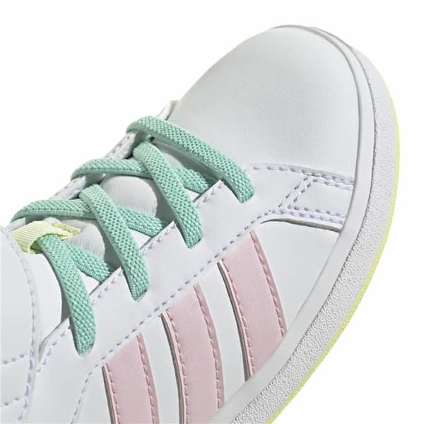 Lasten rennot kävelykengät Adidas Grand Court Mid Valkoinen - 32