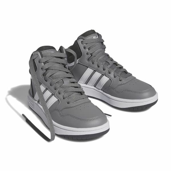 Sportskor för barn Adidas Hoops 3.0 Mid Grå - 31