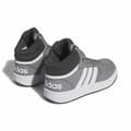 Miniatyrbilde 6 av 8: Sportssko for barn Adidas Hoops 3.0 Mid Grå - 38