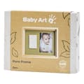 Miniatyrbillede 3 af 6: Baby Art Pure Frame - Rammesæt med legetøj og ramme af naturligt fyrretræ, rulle, vendbart bagpanel (grøn/orange)