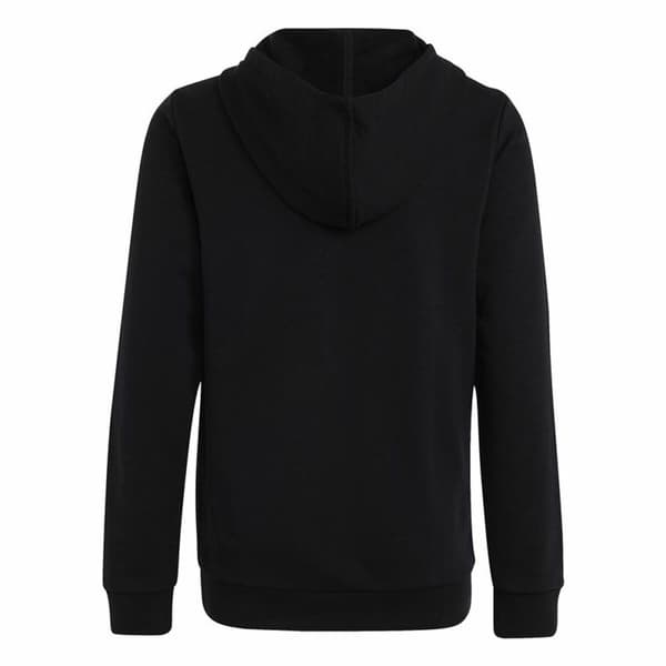 Hættetrøje til Børn Adidas Essentials Sort - 9-10 år