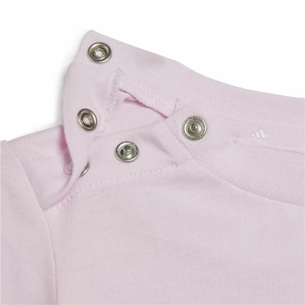 Träningskläder, Baby Adidas I Lin Co Set Grå Rosa - 9-12 månader