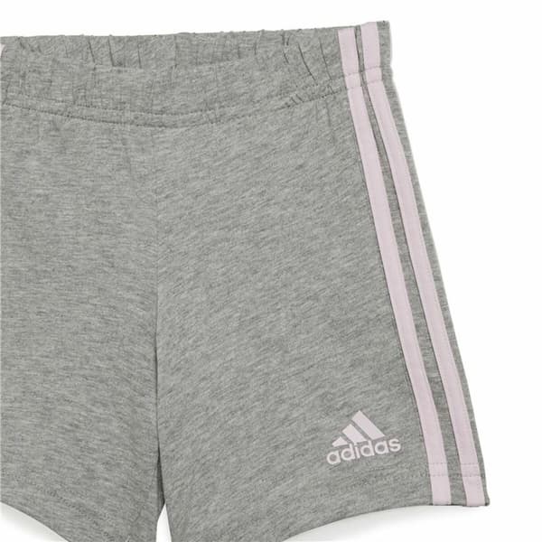 Träningskläder, Baby Adidas I Lin Co Set Grå Rosa - 9-12 månader