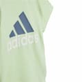 Miniatyrbillede 3 af 9: Sportstøj til Baby Adidas Bl Cotton Set Infantil Blå Lysegrøn - 0-3 Måneder
