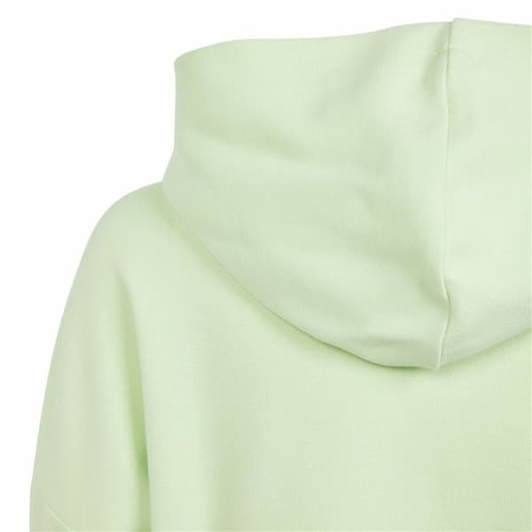 Sweatshirt med hætte til piger Adidas U Future Icons Limegrøn Lysegrøn - 9-10 år