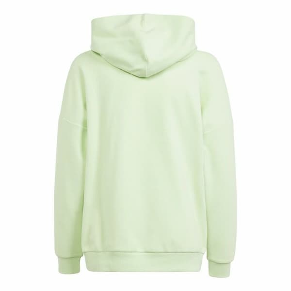 Sweatshirt med hætte til piger Adidas U Future Icons Limegrøn Lysegrøn - 9-10 år