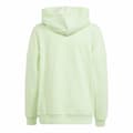 Miniatyrbillede 2 af 6: Sweatshirt med hætte til piger Adidas U Future Icons Limegrøn Lysegrøn - 9-10 år