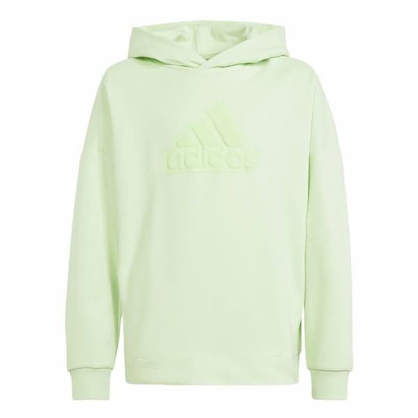 Sweatshirt med hætte til piger Adidas U Future Icons Limegrøn Lysegrøn - 9-10 år