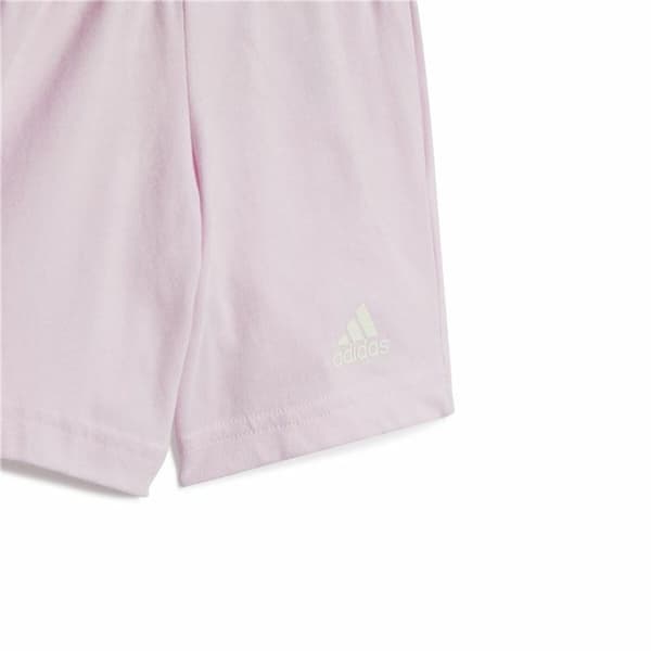 Träningskläder, Baby Adidas Conjunto adidas Bl Cotton Set Infantil Rosa Lavendel - 0-3 Månader