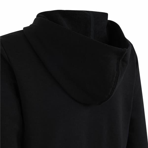 Hættetrøje til Børn Adidas Essentials Sort - 9-10 år
