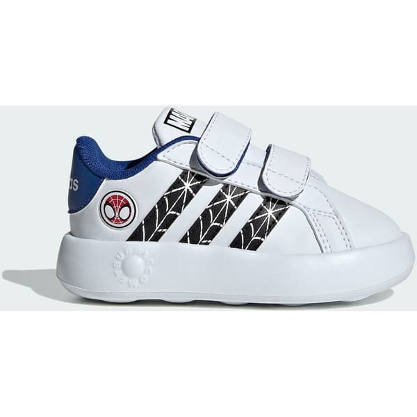 Badskor för småbarn Adidas GRAND COURT SPIDER ID8017 Vit - 23