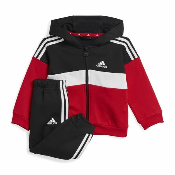 Träningsoverall, Barn Adidas I 3S Tib Fl Ts Röd - 3-6 månader