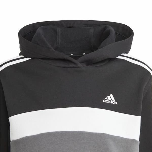 Träningsoverall, Dam Adidas Tiberio 3- Stripes Colorblock Svart Grå - 14-15 år
