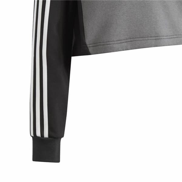 Träningsoverall, Dam Adidas Tiberio 3- Stripes Colorblock Svart Grå - 14-15 år