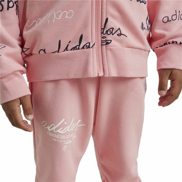Träningsoverall, Dam Adidas Brand Love Little niña Rosa Rosa - 3-4 år