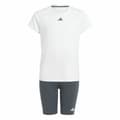 Pikkukuva 1 / 10: Naisten verkkapuku Adidas Essentials Jogger Essentials Valkoinen Musta - 5-6 vuotta