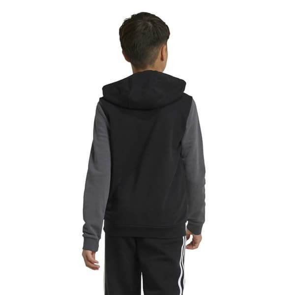 Luvtröja, Flickor Adidas Essentials Grå - 7-8 år
