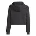 Pikkukuva 3 / 10: Naisten verkkapuku Adidas Tiberio 3- Stripes Colorblock Musta Harmaa - 7-8 vuotta