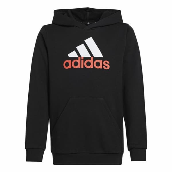 Tyttöjen hupullinen pusero Adidas Essentials Musta - 15-16 vuotta