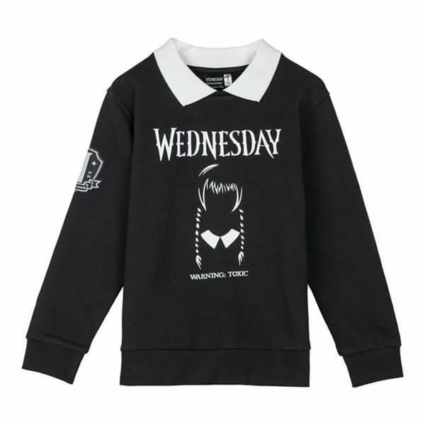 Tröja utan luva, Flickor Wednesday Mörkgrå - 8 år