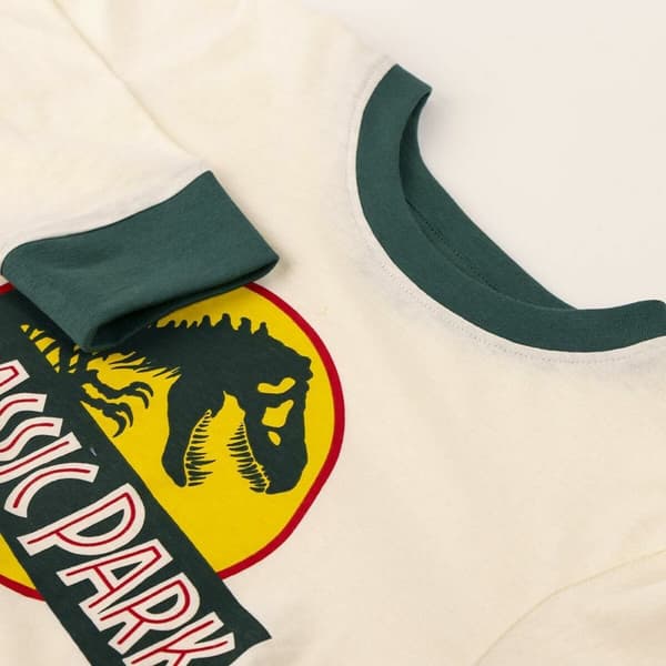 Pyjamas Barn Jurassic Park Beige - 4 år