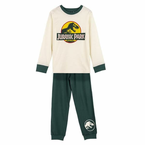 Pyjamas Barn Jurassic Park Beige - 4 år
