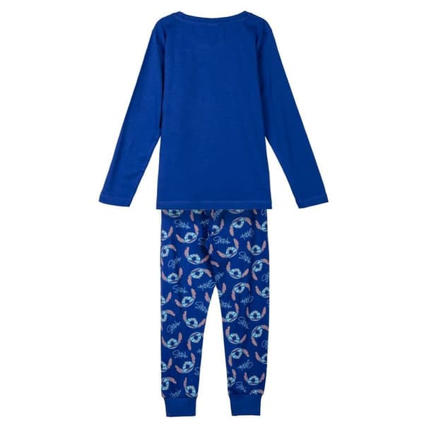 Pyjamas Barn Stitch Mörkblå - 14 år